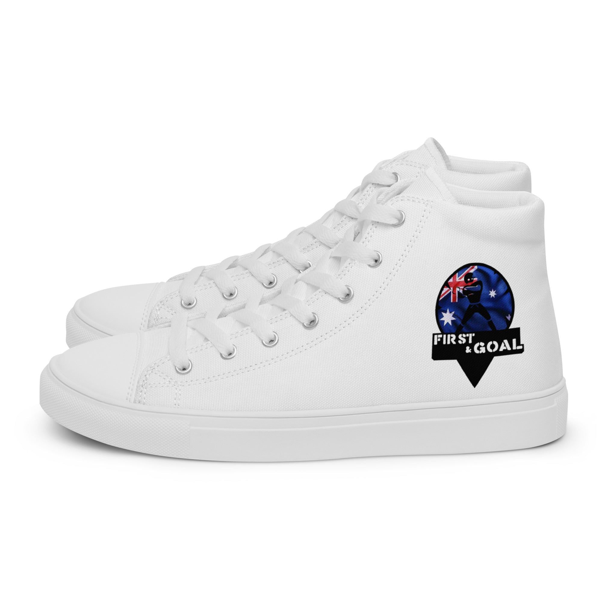 Women’s high top canvas shoes