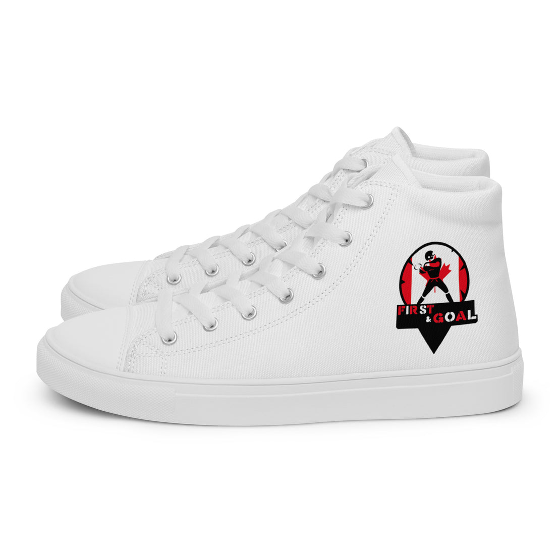 Women’s high top canvas shoes