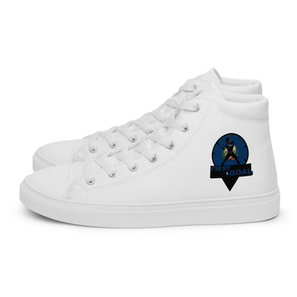 Women’s high top canvas shoes