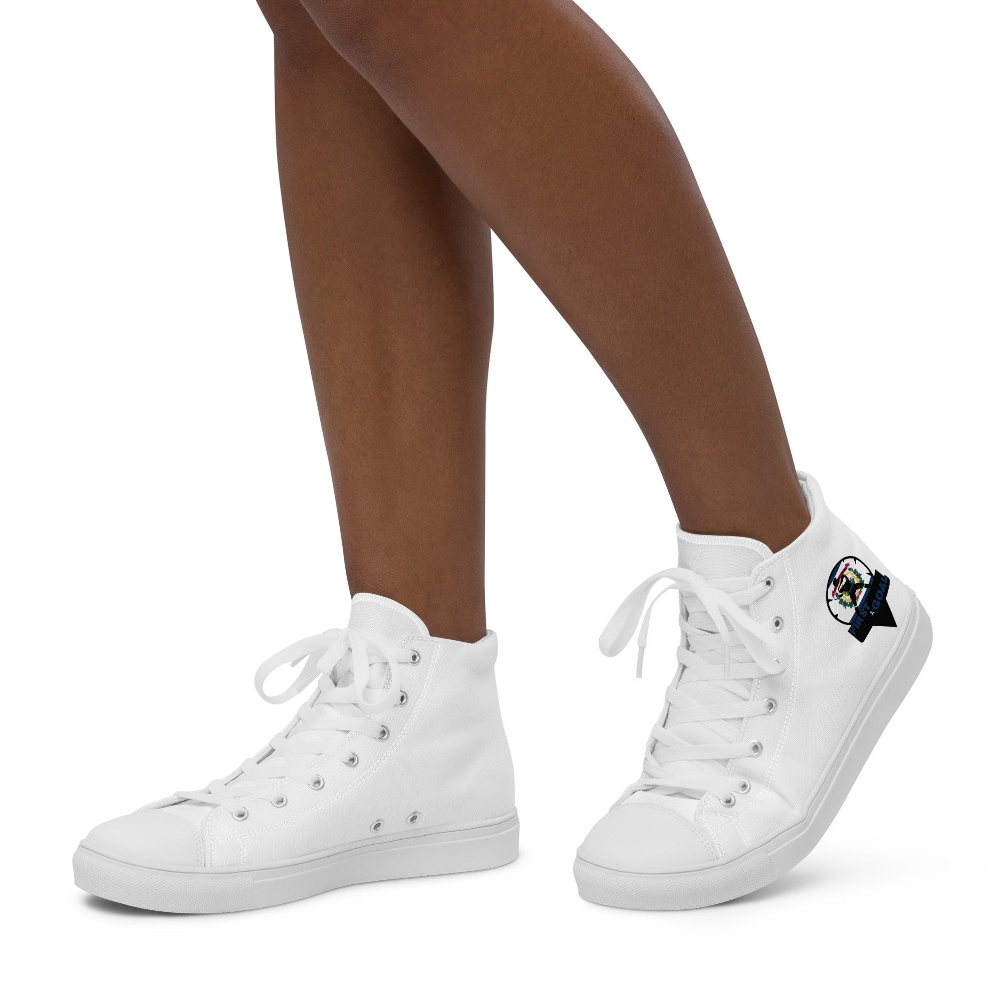 Women’s high top canvas shoes