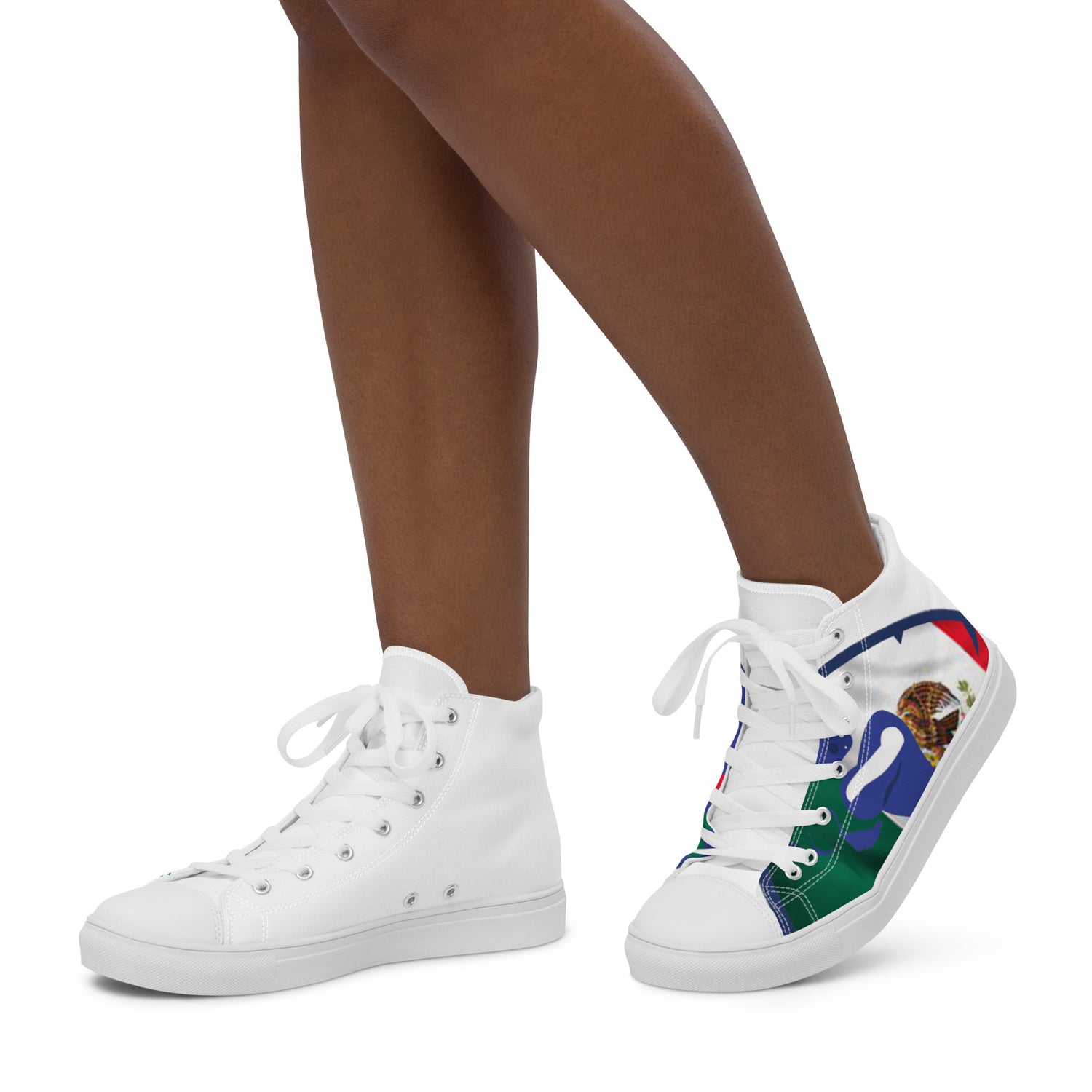 Women’s high top canvas shoes