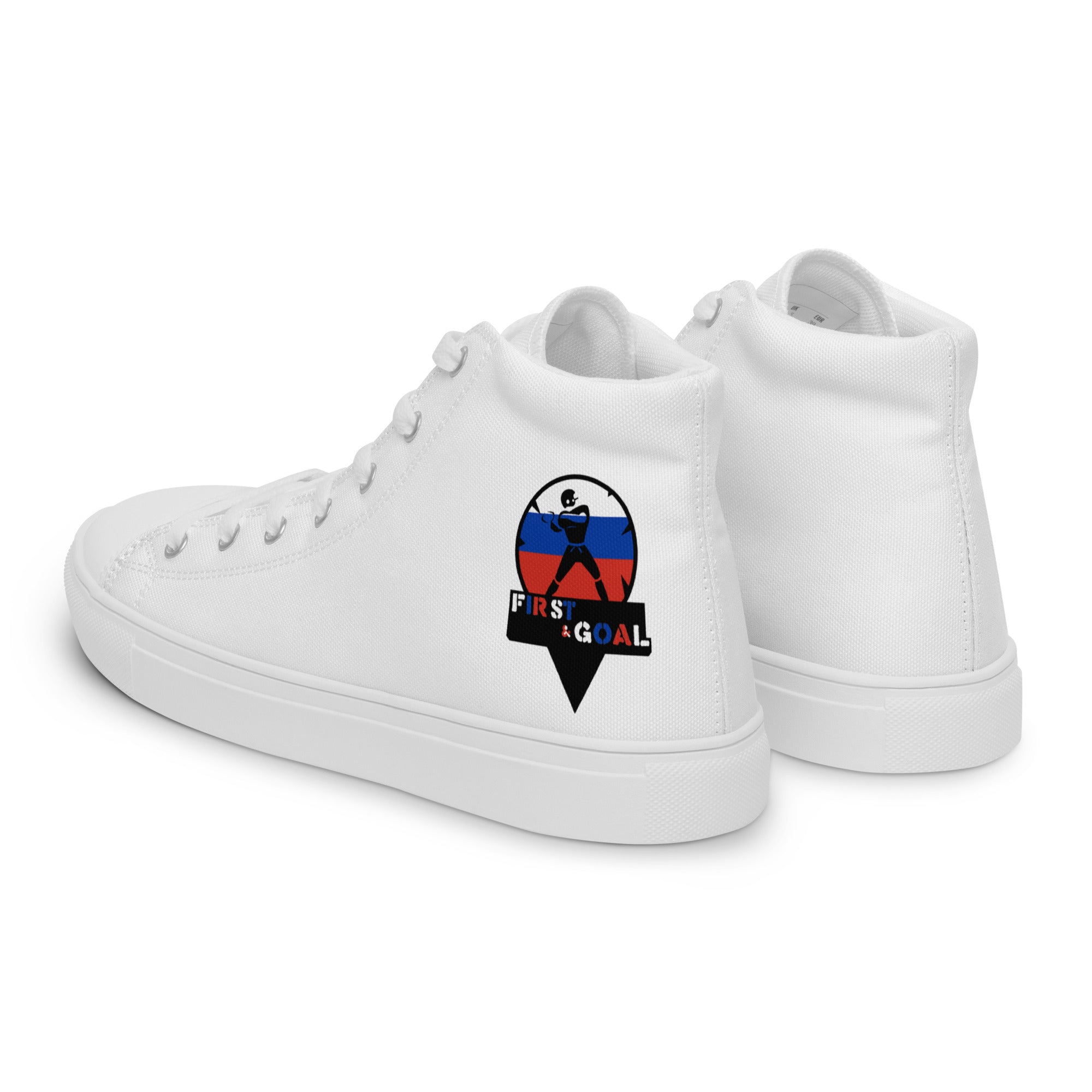 Women’s high top canvas shoes