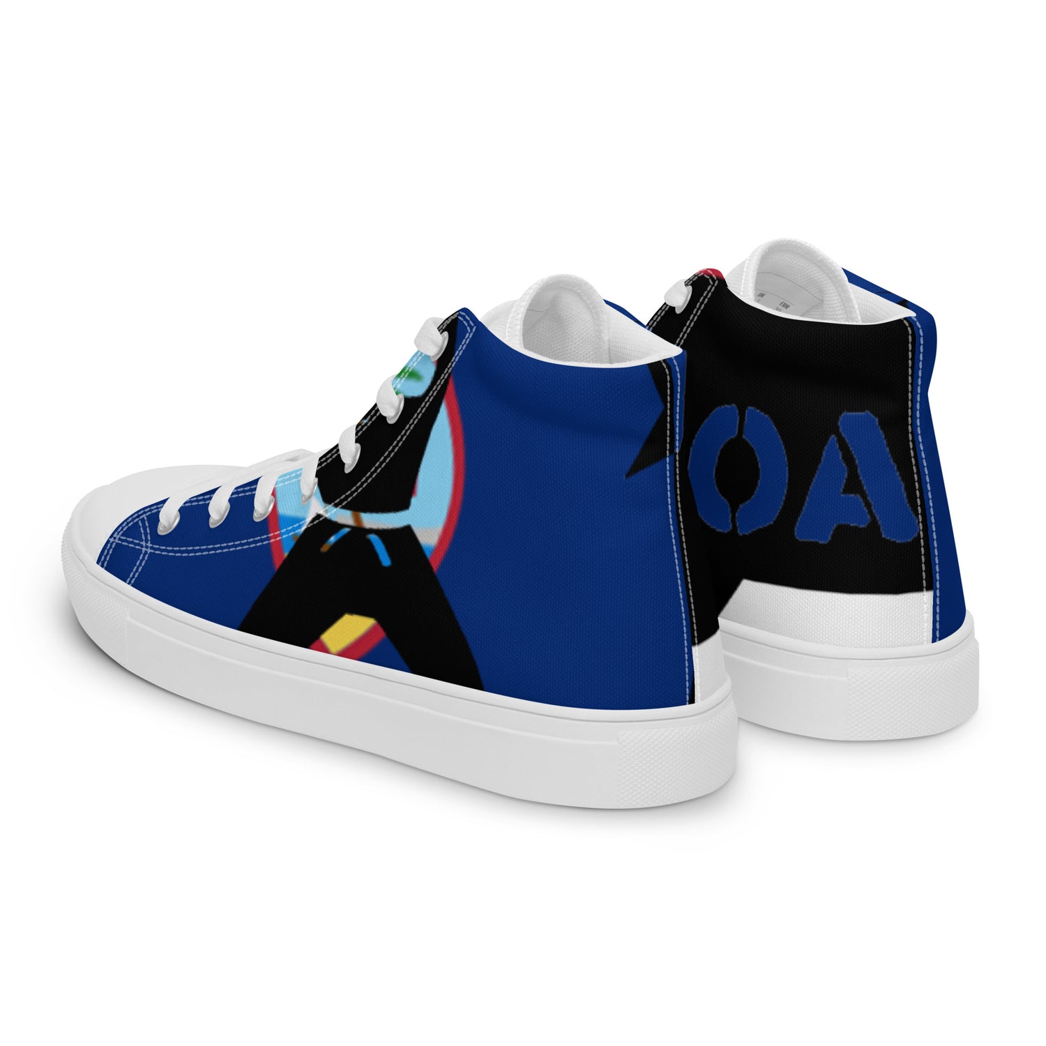 Women’s high top canvas shoes