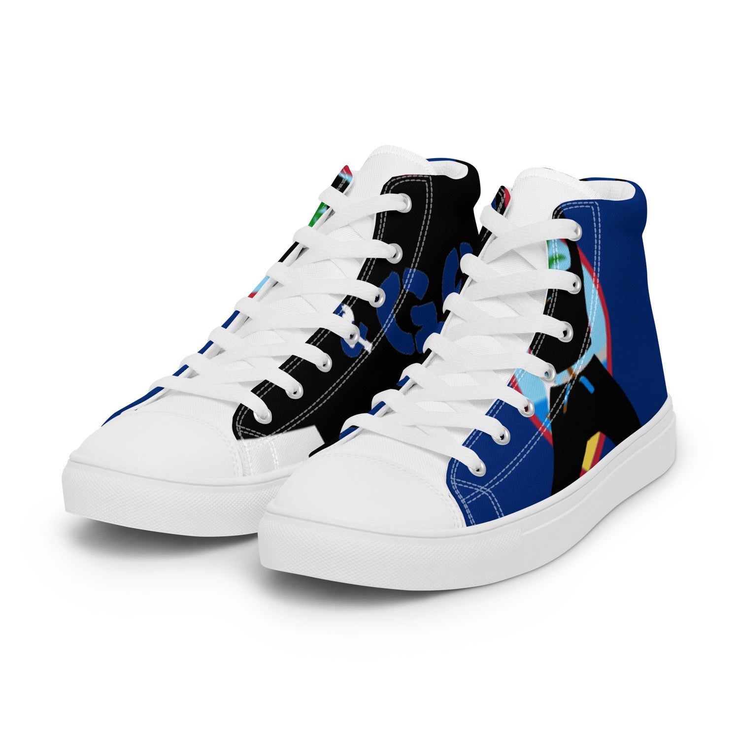 Women’s high top canvas shoes