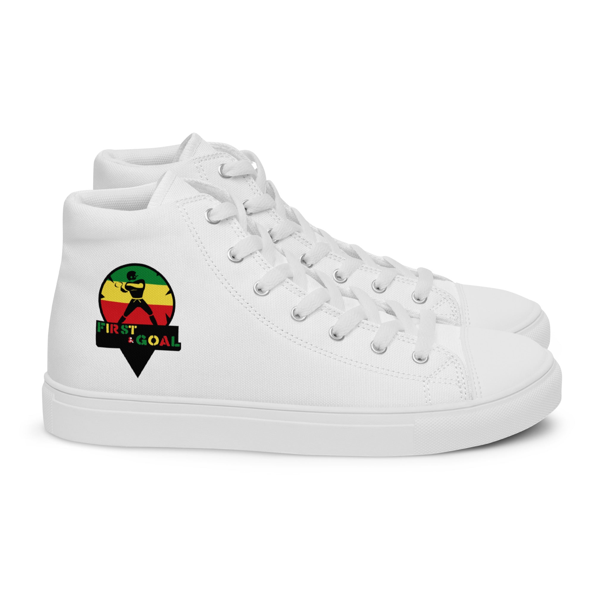 Women’s high top canvas shoes