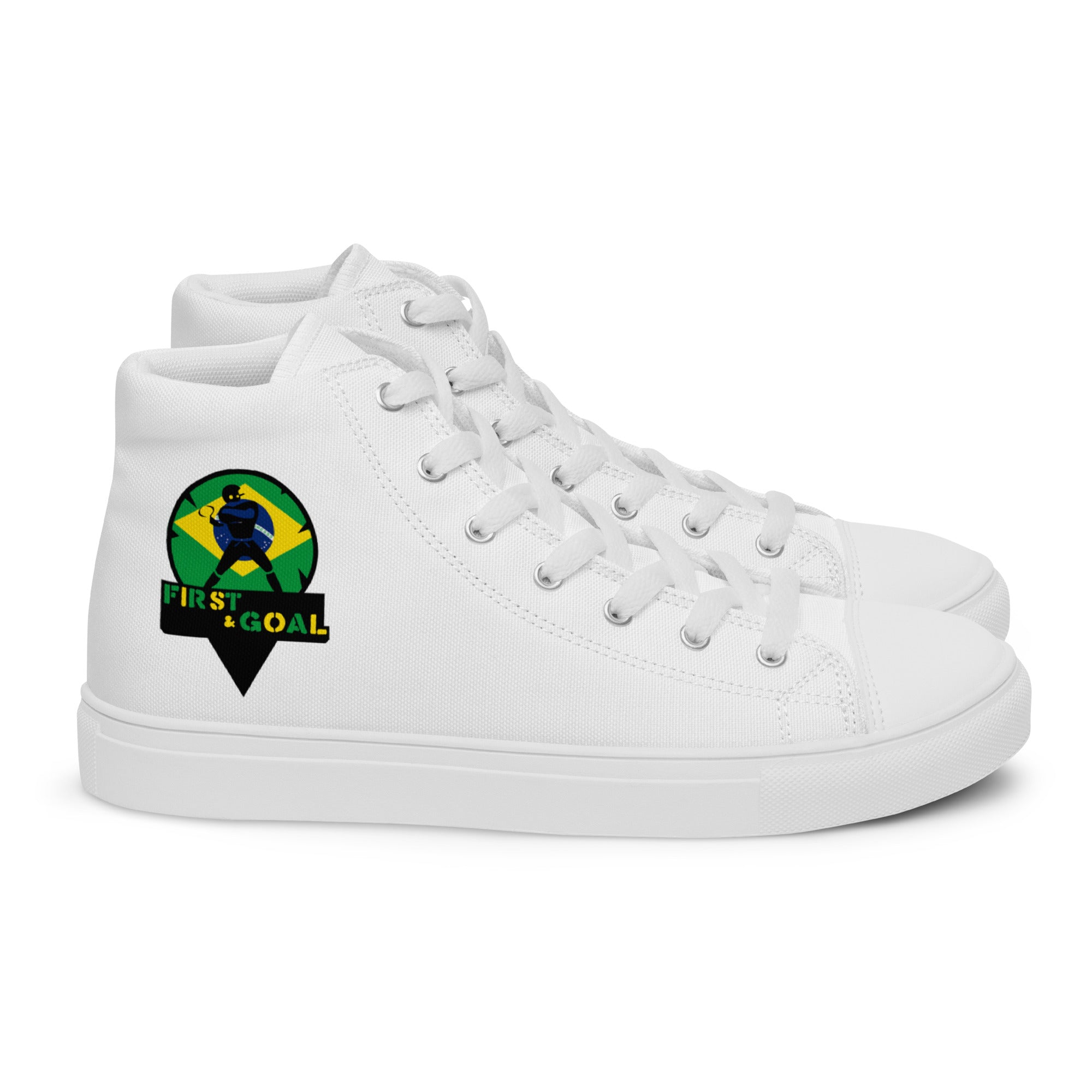 Women’s high top canvas shoes