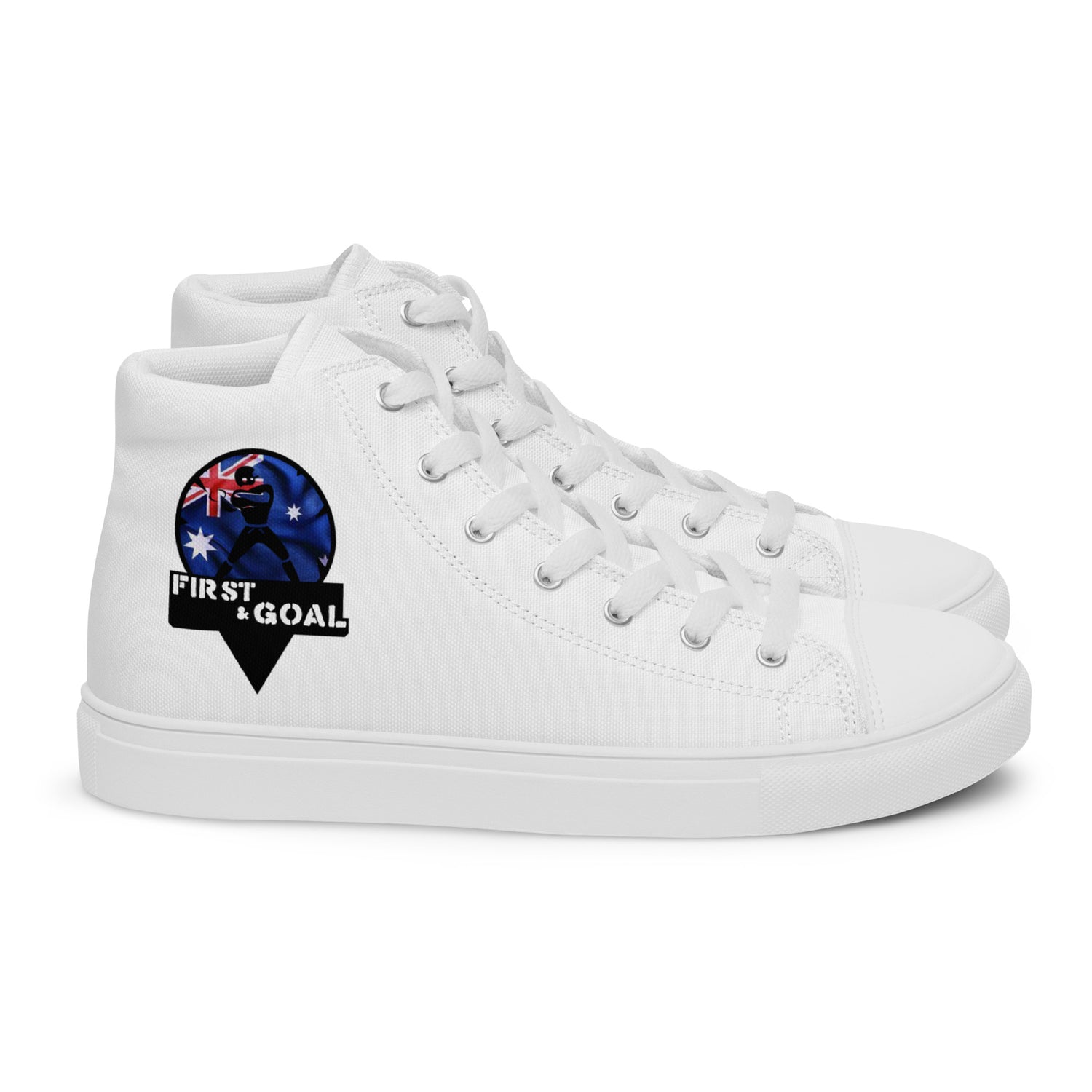 Women’s high top canvas shoes