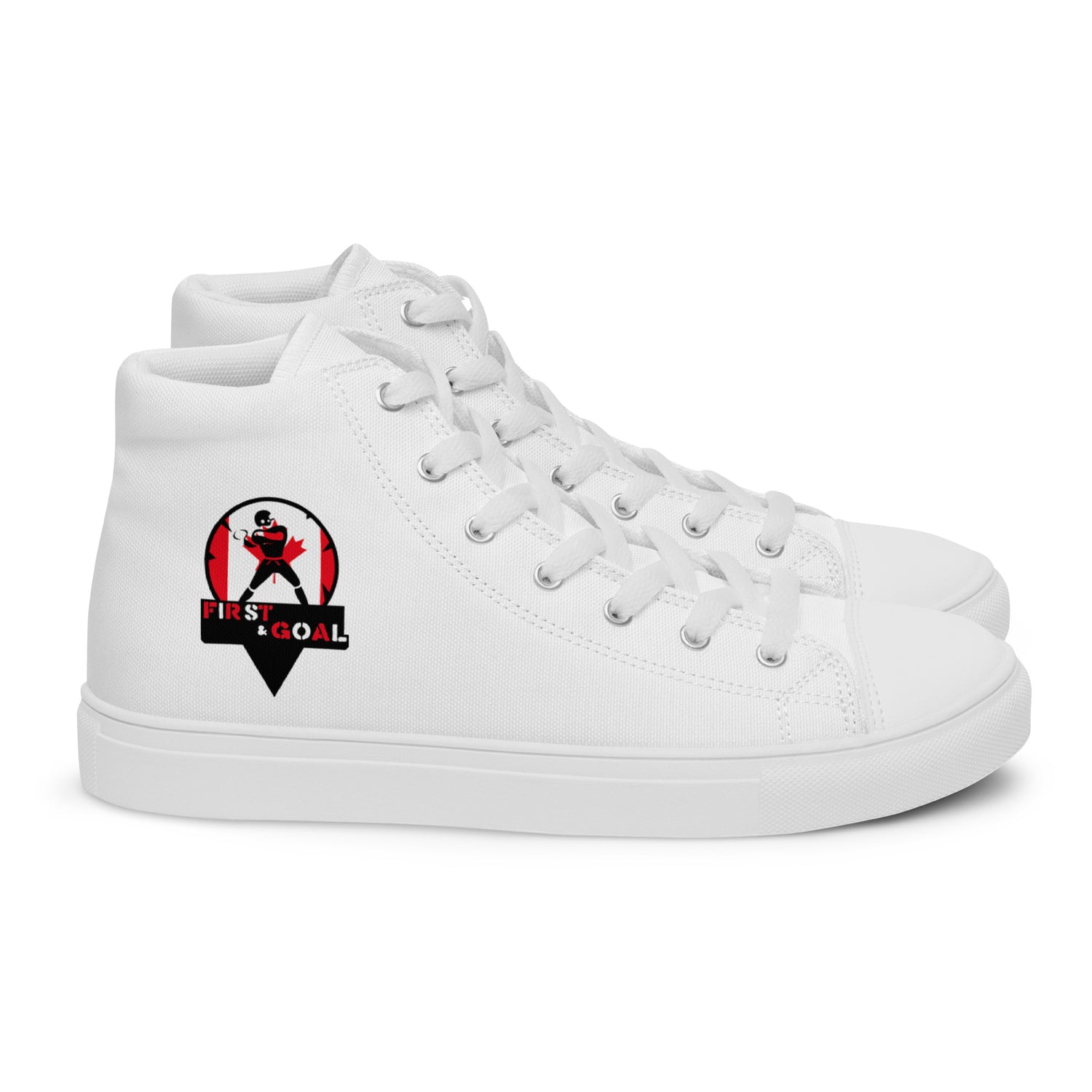 Women’s high top canvas shoes