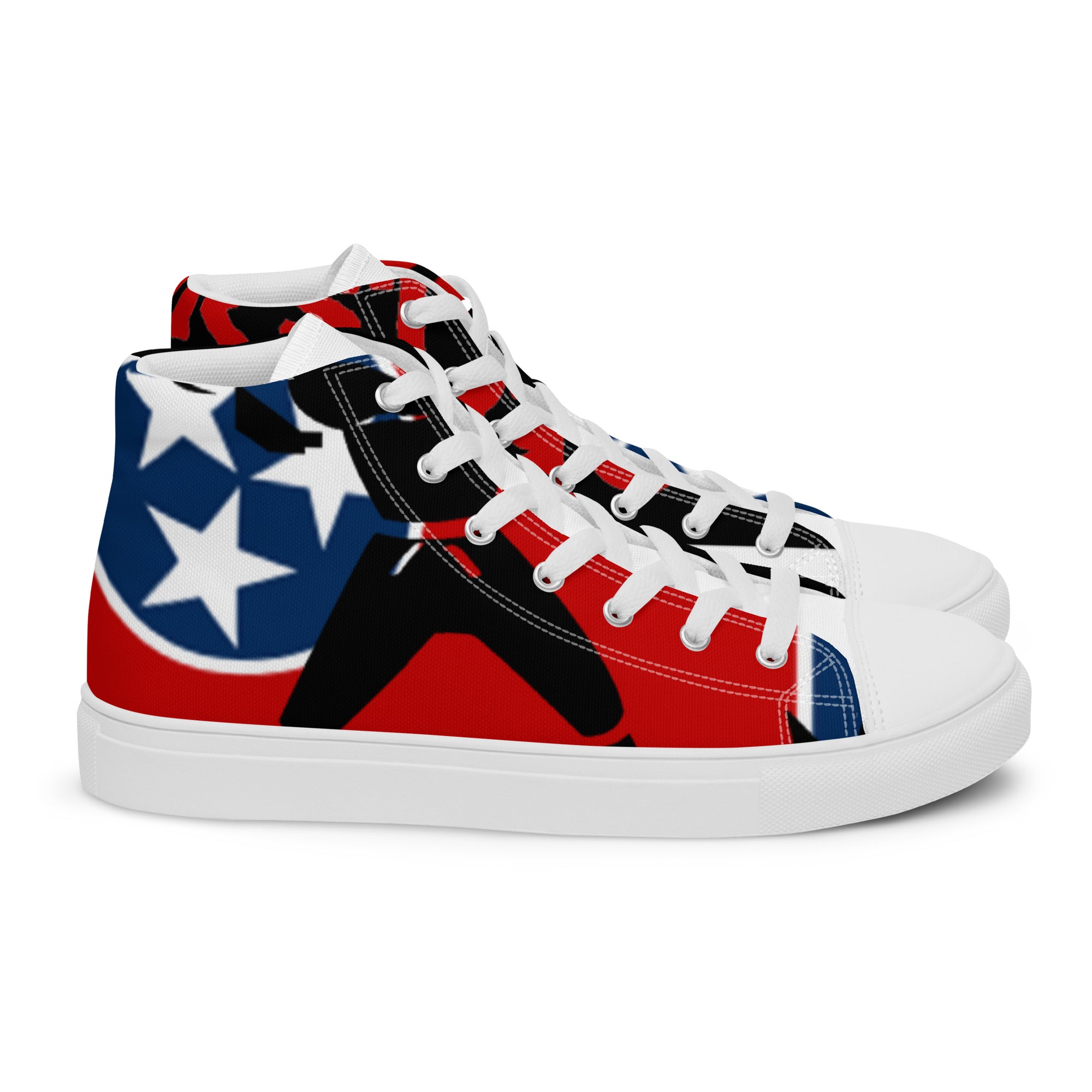 Women’s high top canvas shoes