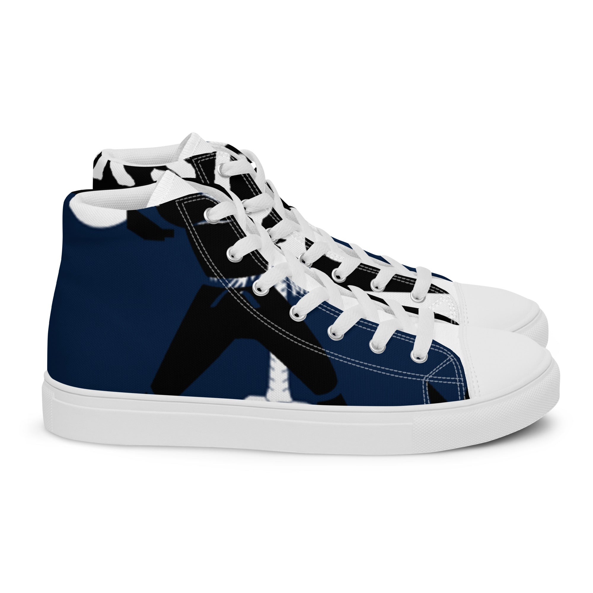 Women’s high top canvas shoes