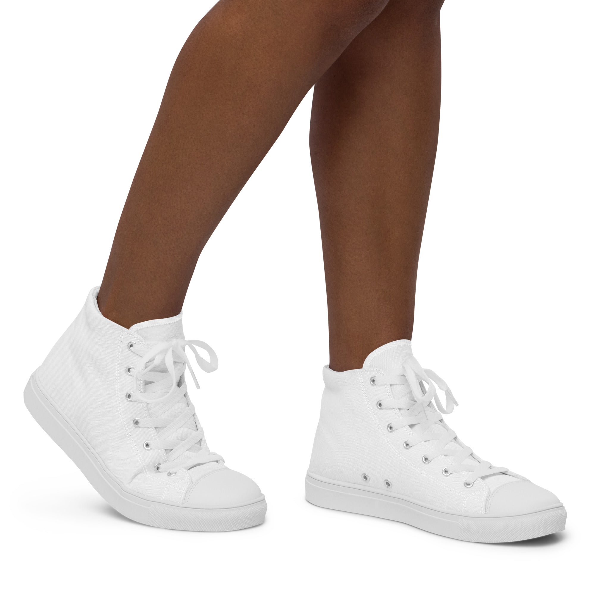 Women’s high top canvas shoes