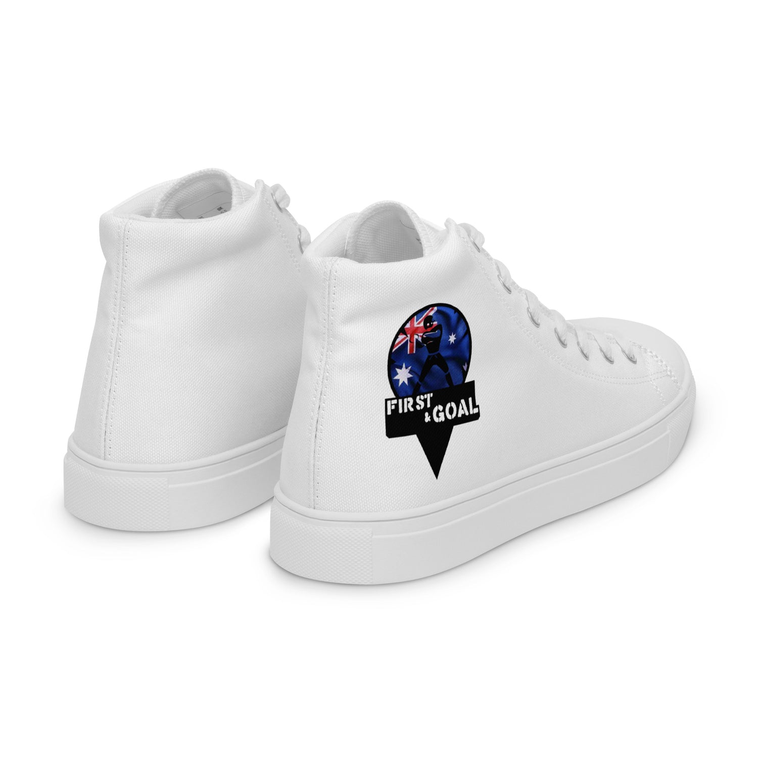 Women’s high top canvas shoes