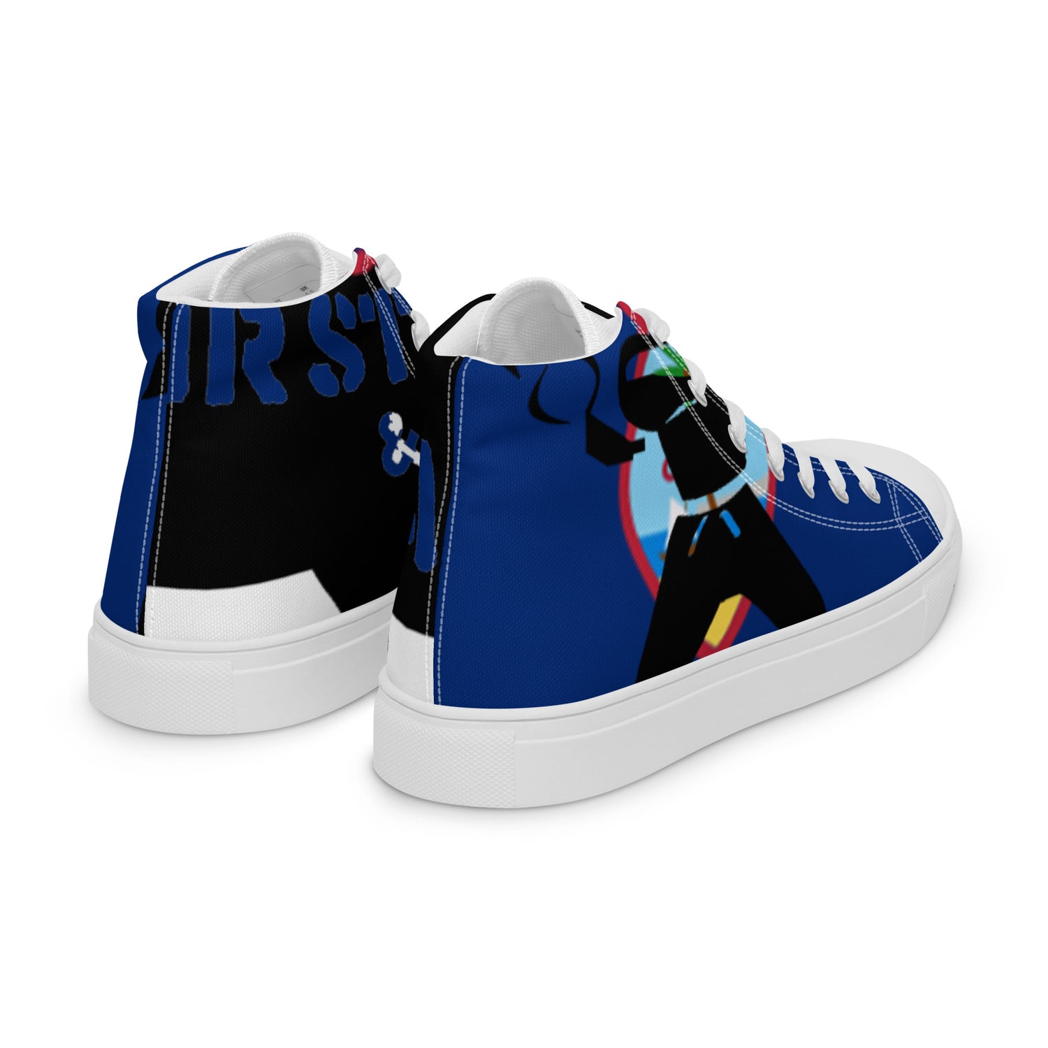 Women’s high top canvas shoes