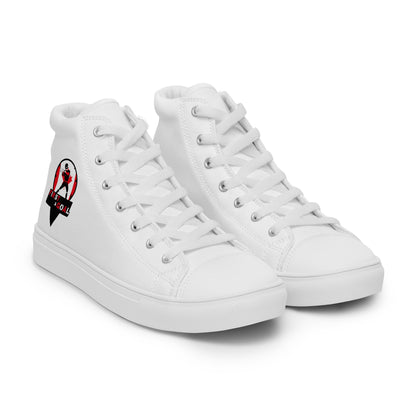 Women’s high top canvas shoes