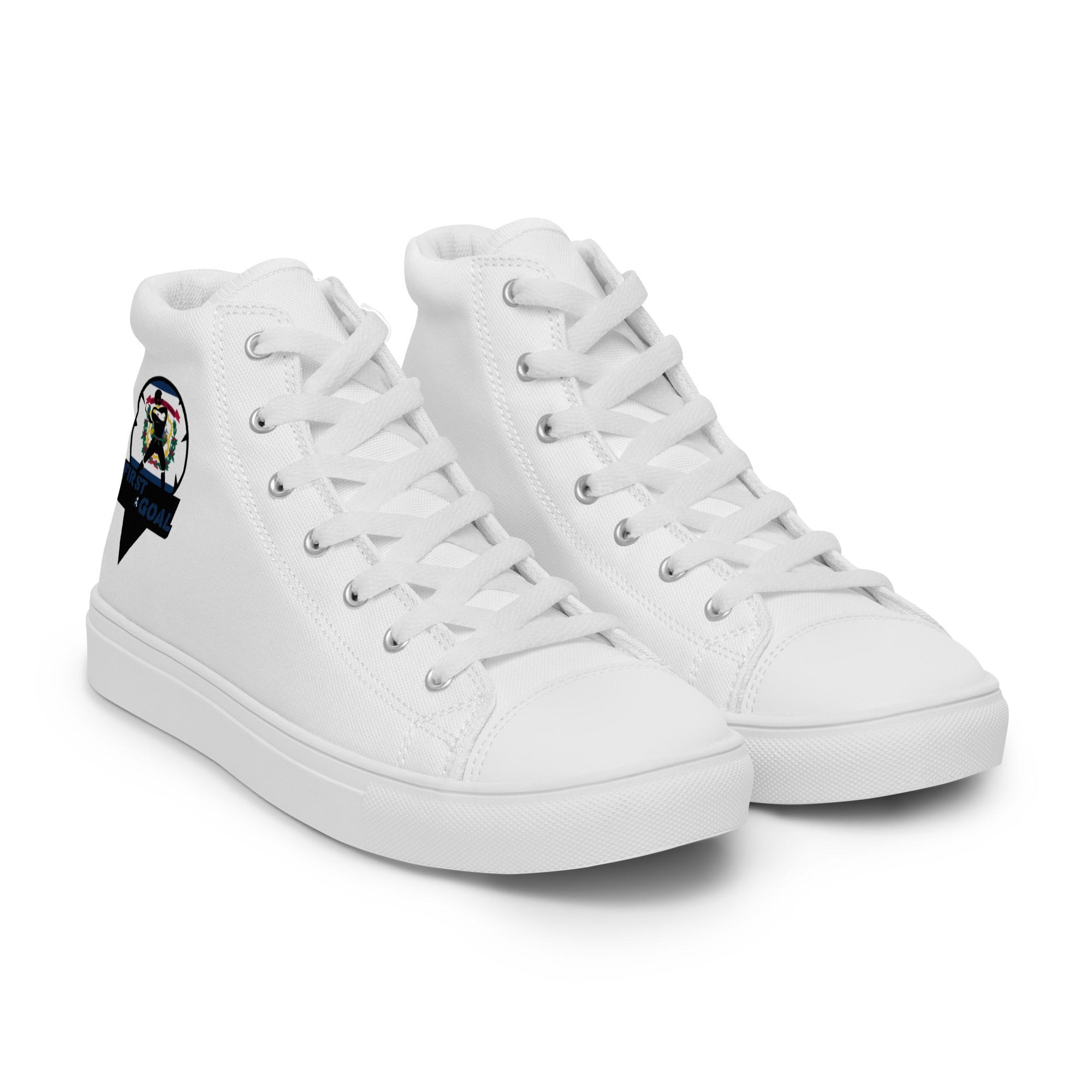 Women’s high top canvas shoes