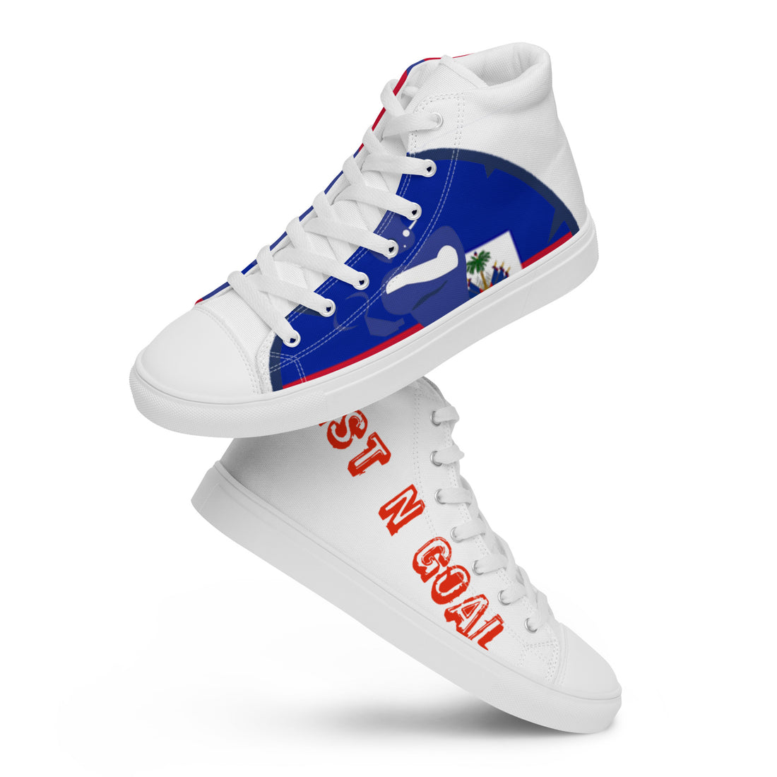 Men’s high top canvas shoes