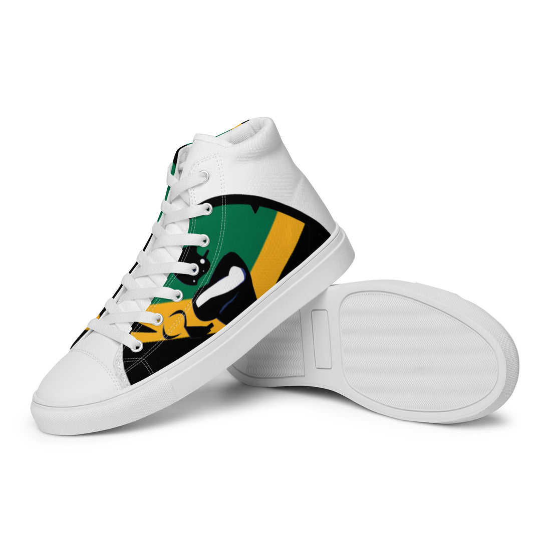 Men’s high top canvas shoes